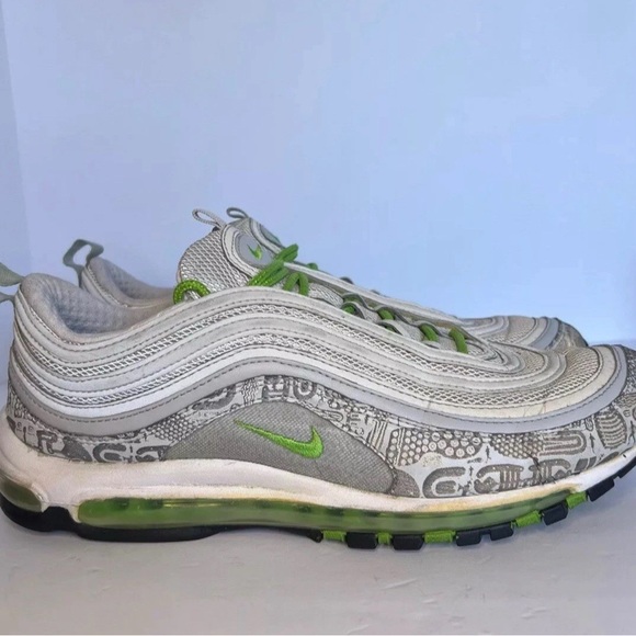 Size 13 Men’s 2006 Nike Air Max 97 Premium Rejuvenation Silver - Picture 1 of 12